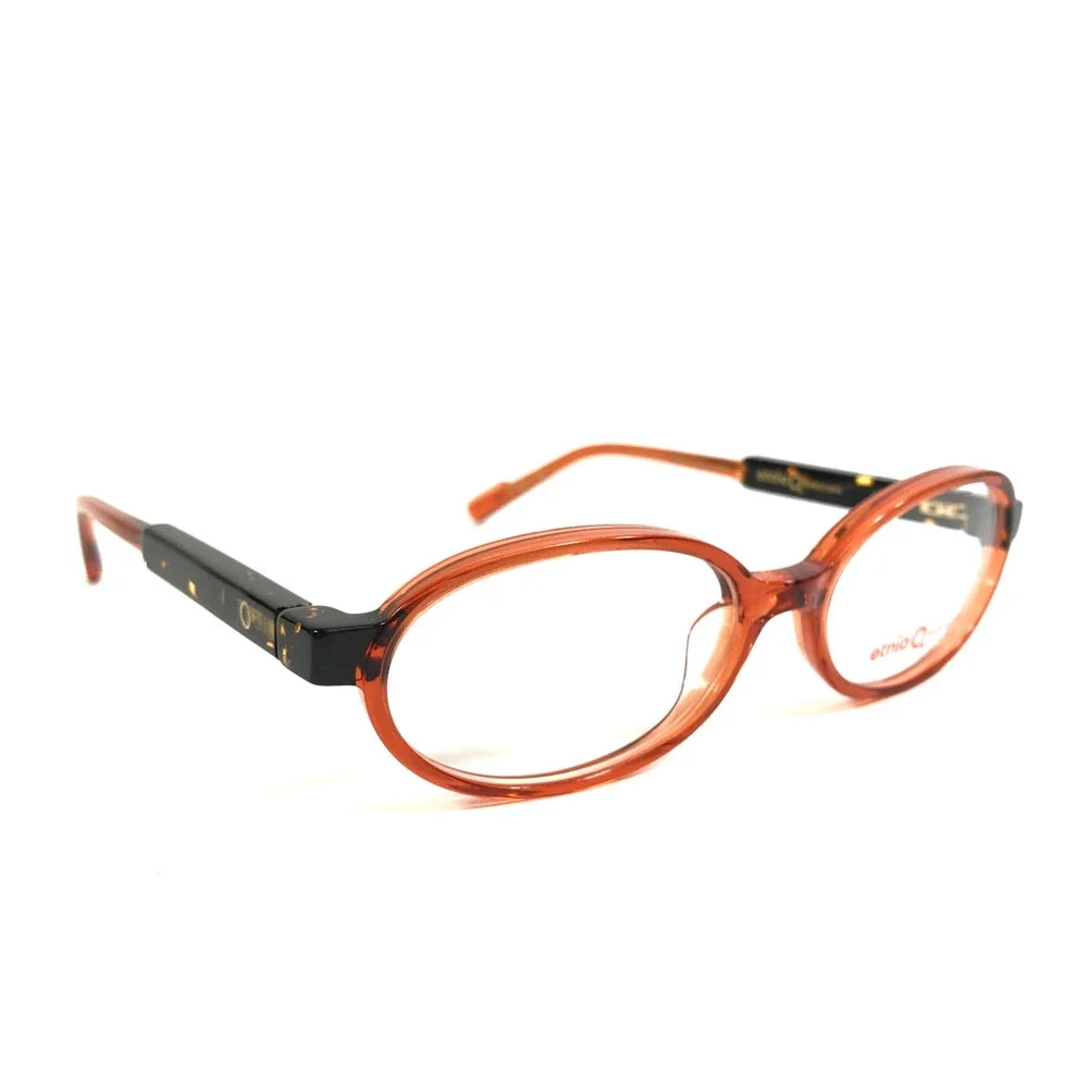 Etnia Barcelona Eyeglasses Frames HALOS OGHV Orange Havana Tortoise 53-16-138